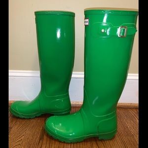 Green Hunter Rainboots